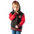 Dragstrip Kids Crew Hoddy - Naughty Little Devil (Red-Black)